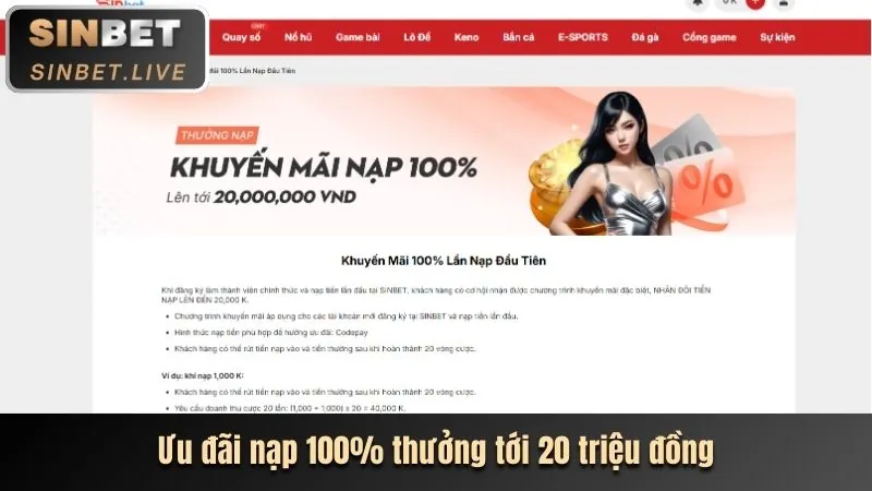 Banner quảng cáo các chương trình khuyến mãi và ưu đãi đặc biệt của 59win, có chữ Khuyến Mãi 2026